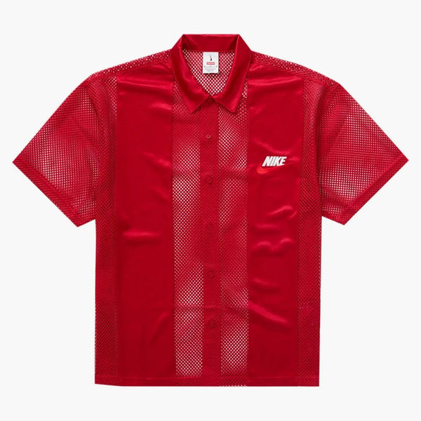 Supreme Nike Mesh S/s Shirt Red