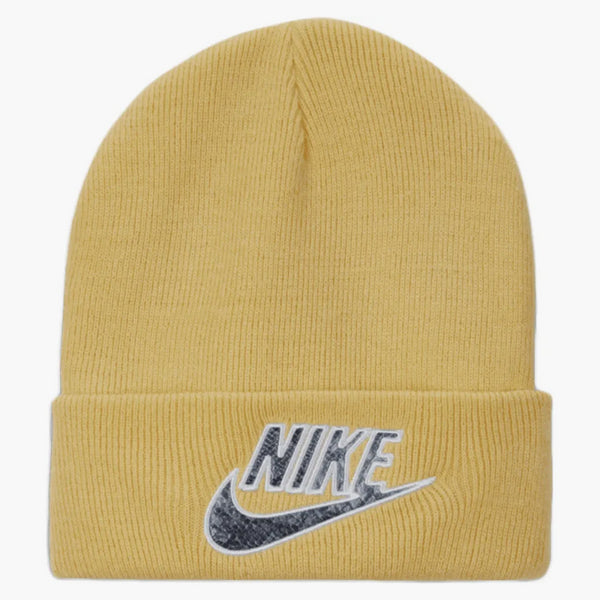 Supreme Nike Snakeskin Beanie Pale Yellow