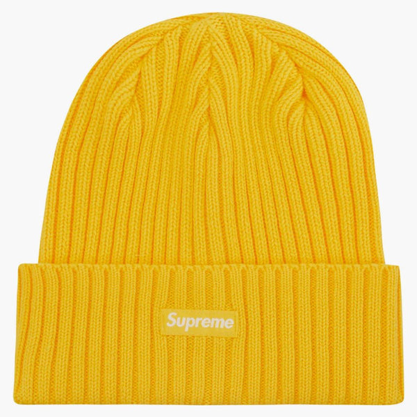 Supreme Overdyed Beanie (ss23) Lemon