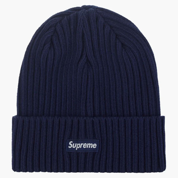 Supreme Overdyed Beanie (ss24) Navy