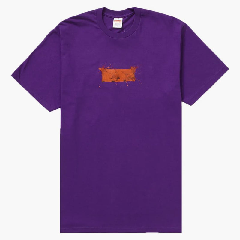 Supreme Ralph Steadman Box Logo Tee Purple