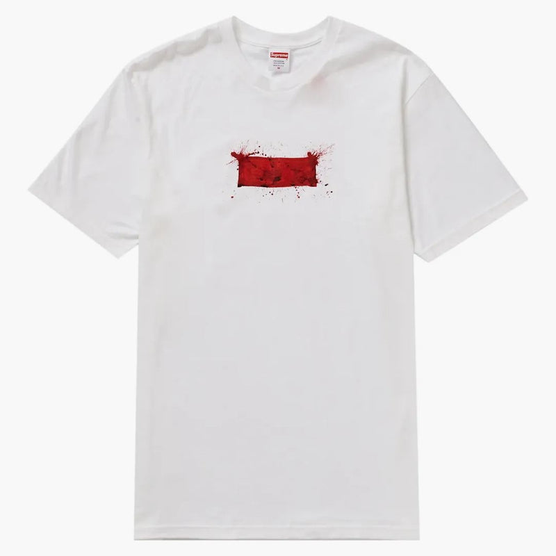 Supreme Ralph Steadman Box Logo Tee White