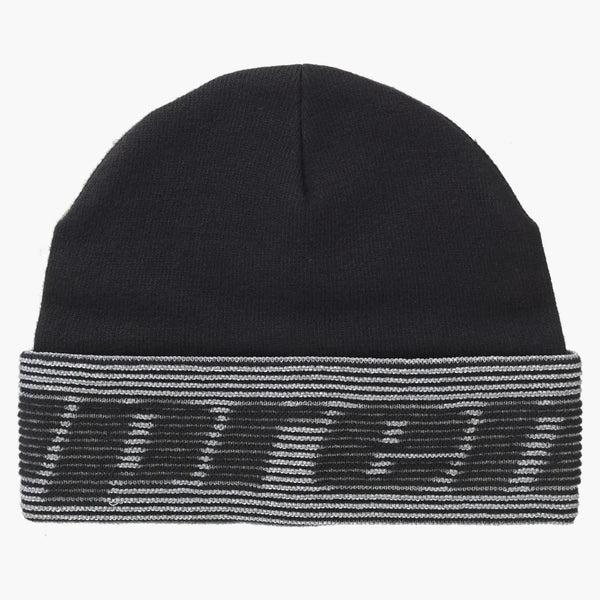 Supreme Reflective Jacquard Beanie Black