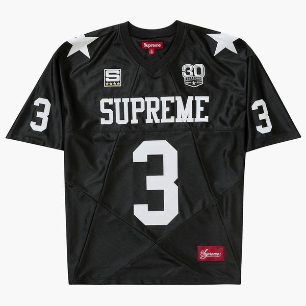 Supreme Stars Football Jersey Black