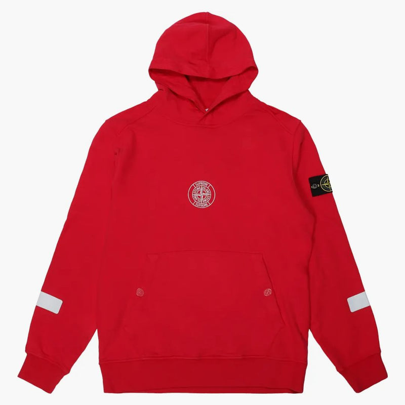 Supreme Stone Island Hooded Sweatshirt Magenta