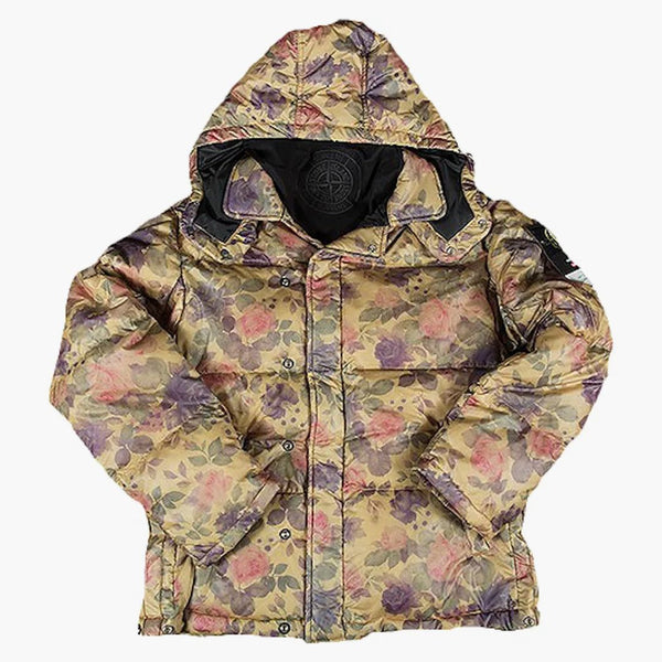 Supreme Stone Island Lamy Cover Stampato Puffy Jacket Copper