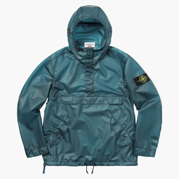 Supreme Stone Island Poly Cover Composite Anorak Teal