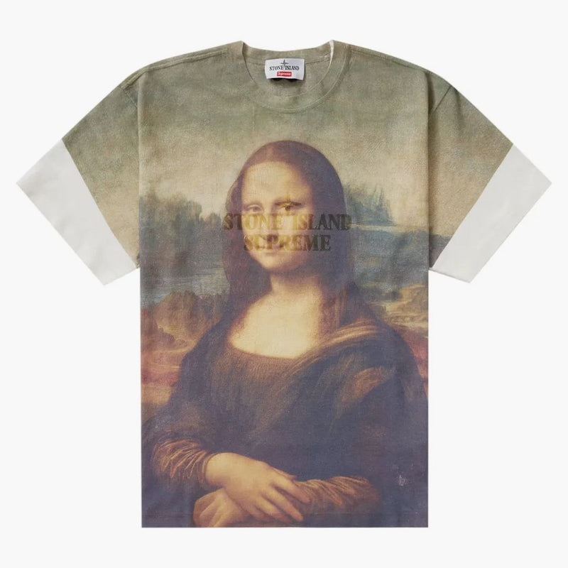 Supreme Stone Island S/s Top Mona Lisa