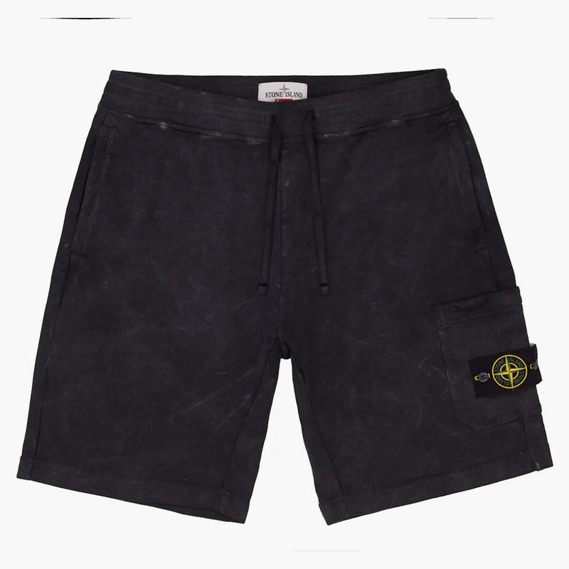 Supreme Stone Island Sweatshort Black