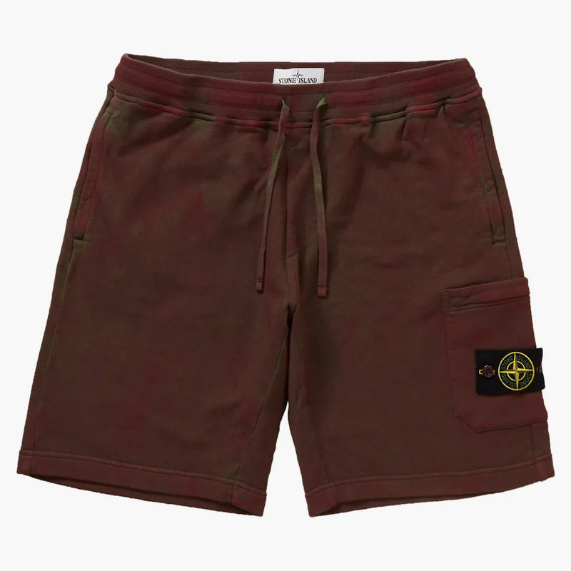 Supreme Stone Island Sweatshort Red