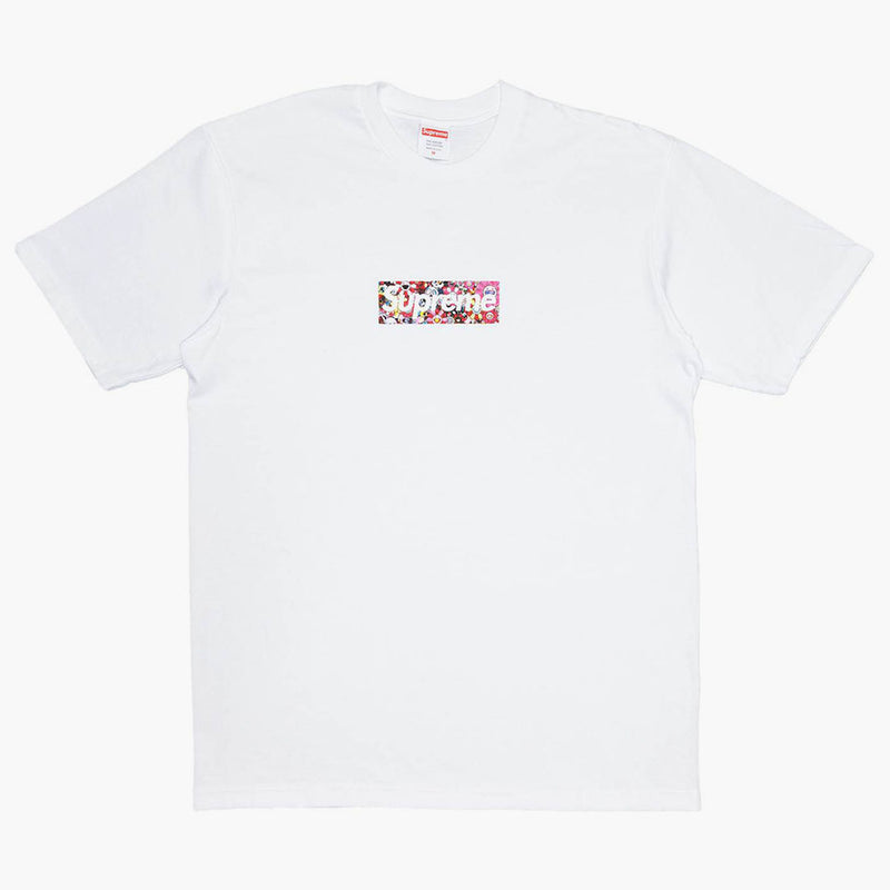 Supreme Takashi Murakami COVID-19 Relief Box Logo Tee White