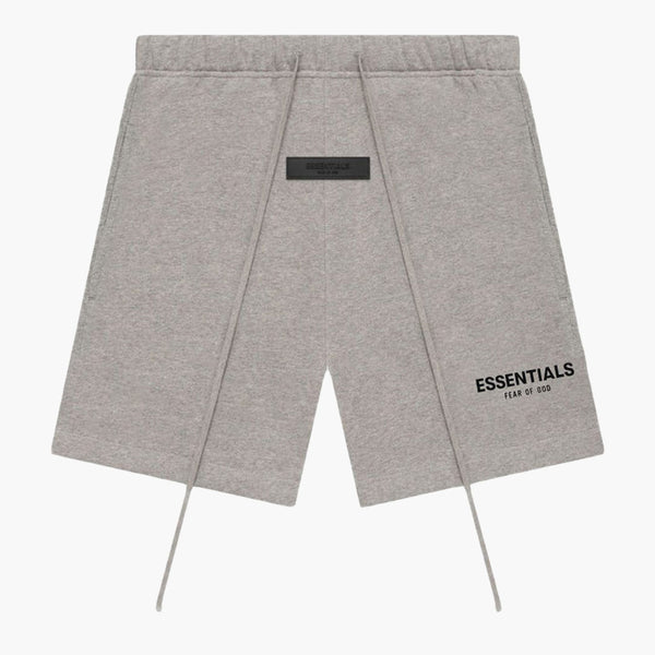 Fear of God Essentials Sweatshort Dark Oatmeal (SS22) front