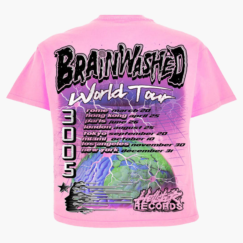 Hellstar Brainwash T-Shirt Pink