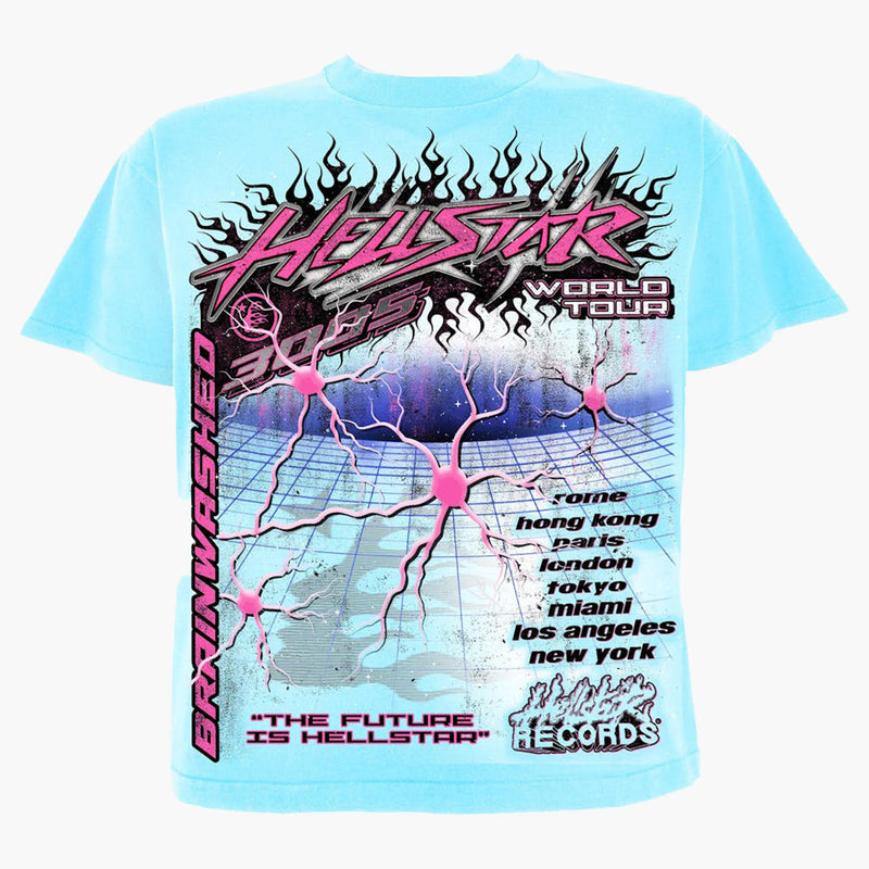 Hellstar Neutron Tour Shirt Baby Blue