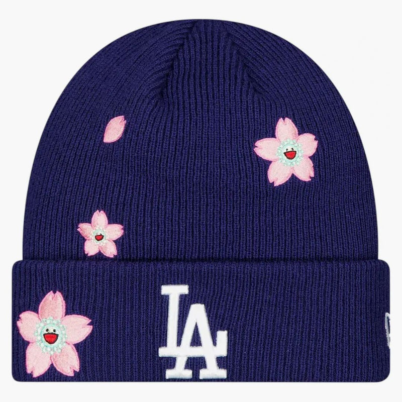 Takashi Murakami X Los Angeles Dodgers X Mlb World Your Tokyo Series 2025 Cuffed Beanie Navy