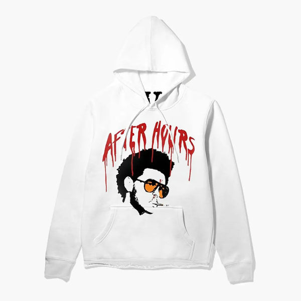 Vlone x The Weeknd Bat Country Hoodie White