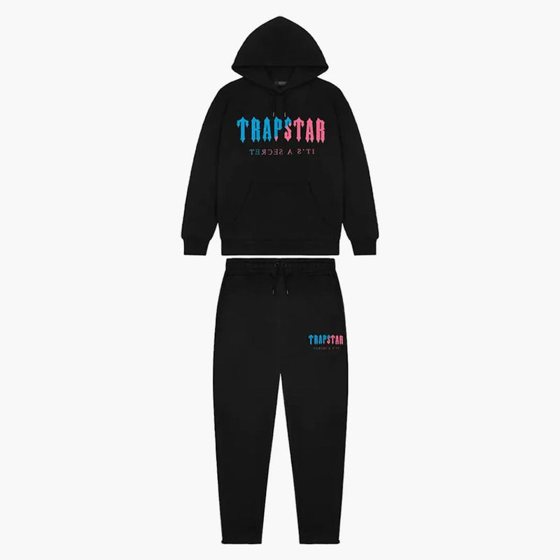 Trapstar Decoded Chenille Hooded Tracksuit Aqua Edition