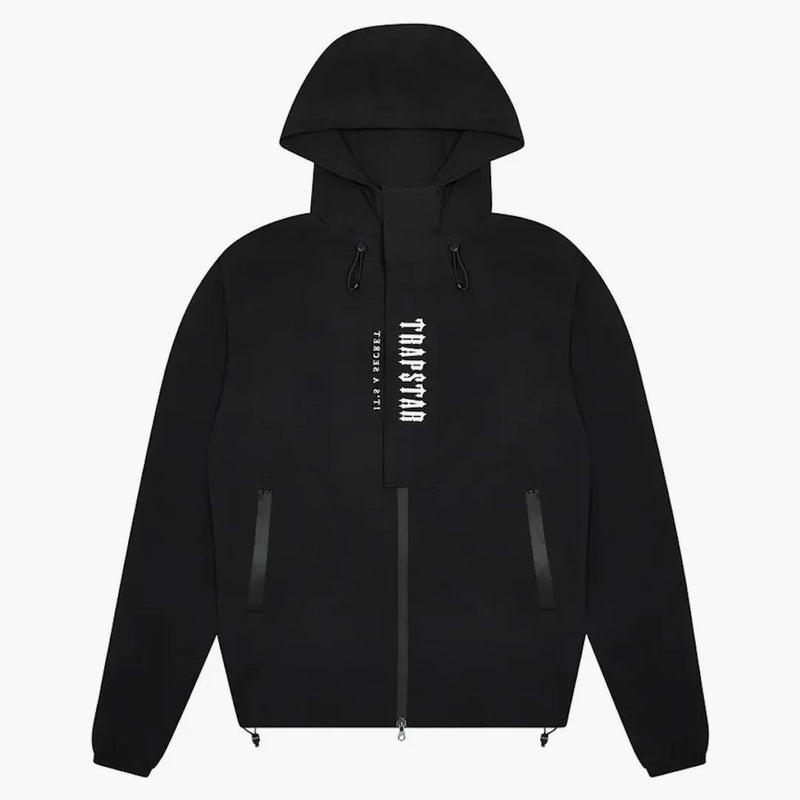 Trapstar Decoded Windbreaker Black/white