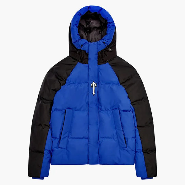 Trapstar Irongate Arch Puffer Jacket (fw23) Blue/black