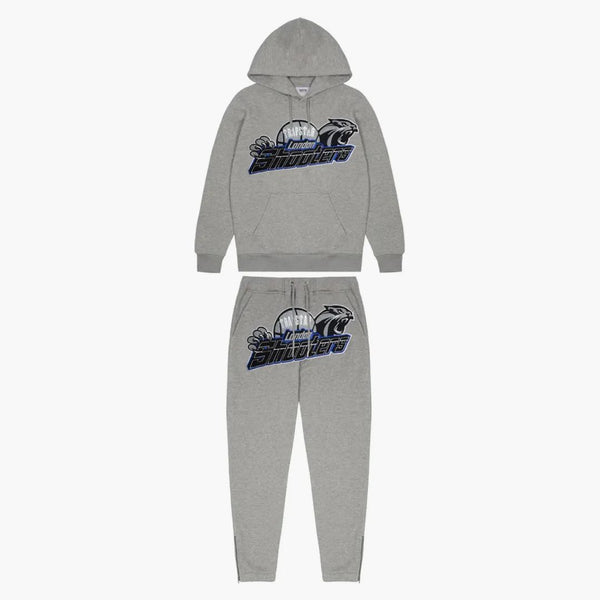 Trapstar Shooters 2.0 Hoodie Tracksuit Grey/blue