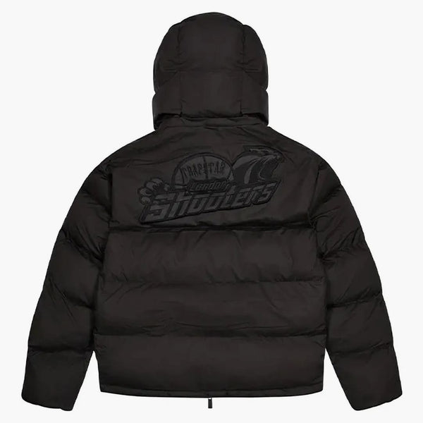 Trapstar Shooters Hooded Puffer Blackout/reflective