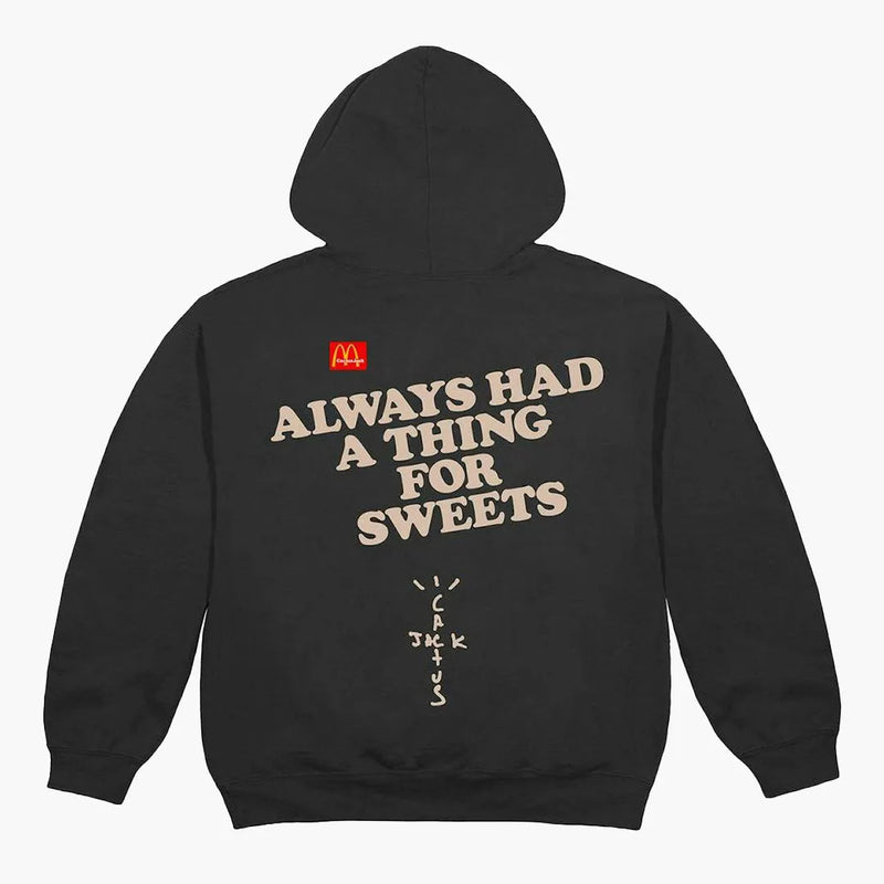 Travis Scott Apple Pie Hoodie Black