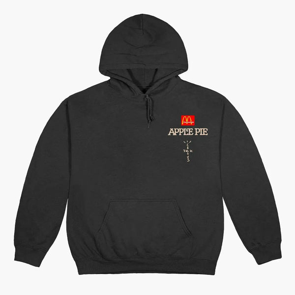 Travis Scott Apple Pie Hoodie Black