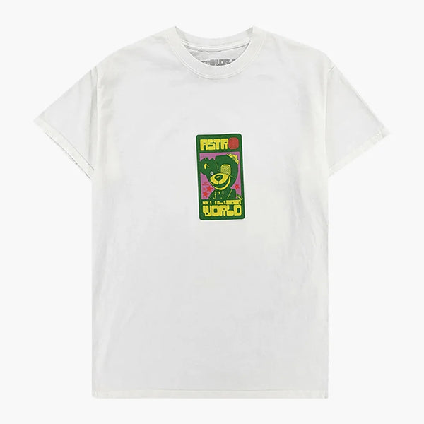 Travis Scott Scare Bear Tee II White