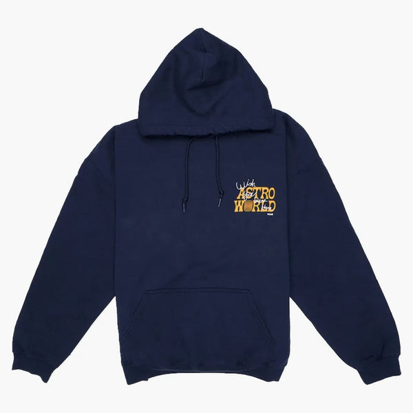 Travis Scott Astroworld Houston Exclusive Hoodie Blue