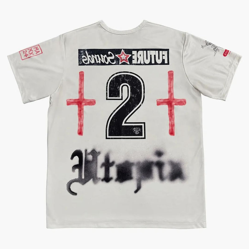 Travis Scott England Soccer Jersey White