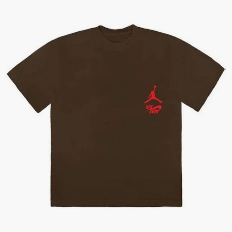 Travis Scott Jordan Cactus Jack Highest T Shirt Brown