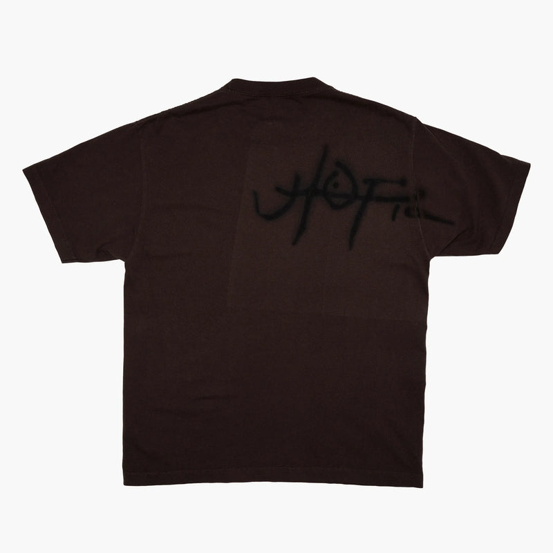 Travis Scott Utopia C2 CD Box Tee Brown Rückseite