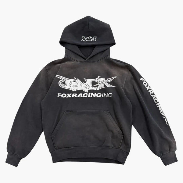 Travis Scott X Fox Racing I Hoodie Black