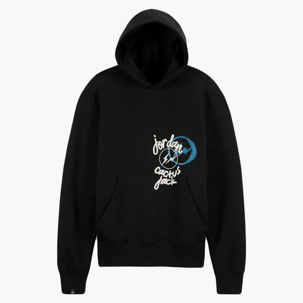 Travis Scott X Jordan X Fragment Hoodie Black