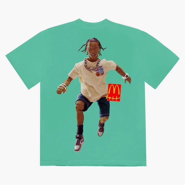 Travis Scott X Mcdonald's Action Figure Series Iv T-shirt Mint