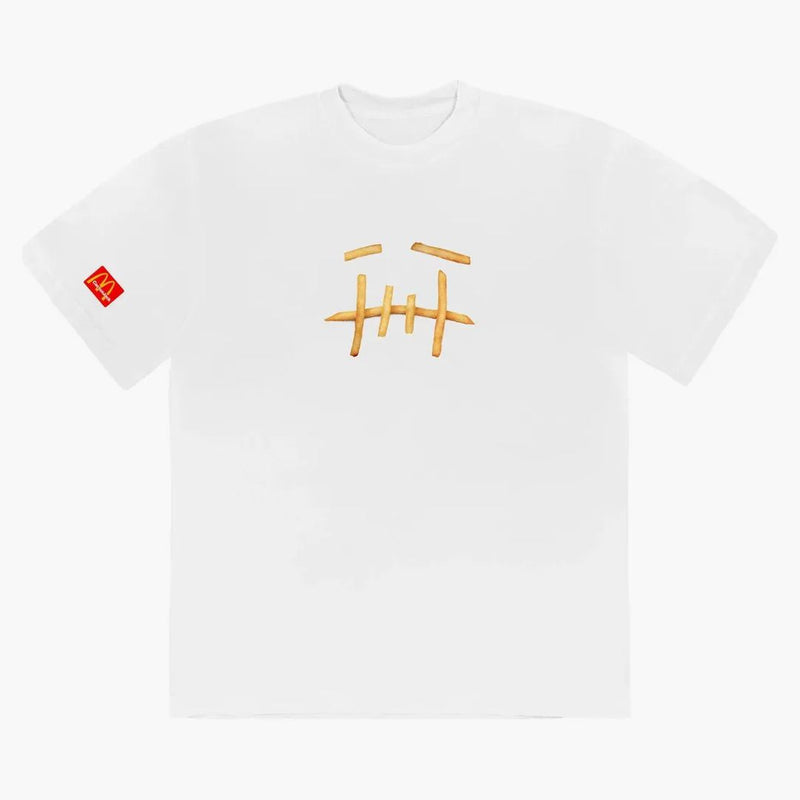 Travis Scott X Mcdonald's Fry T-shirt White