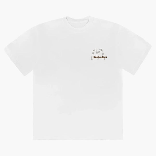 Travis Scott X Mcdonald's Vintage Action T-shirt White