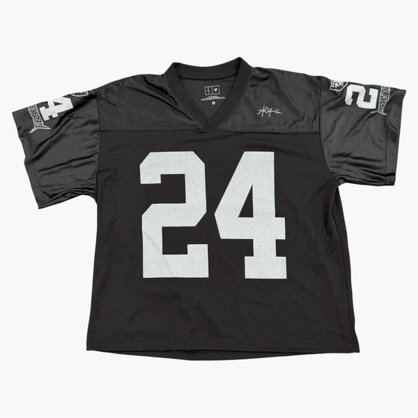 Travis Scott X Nfl X Las Vegas Raiders Jersey Black