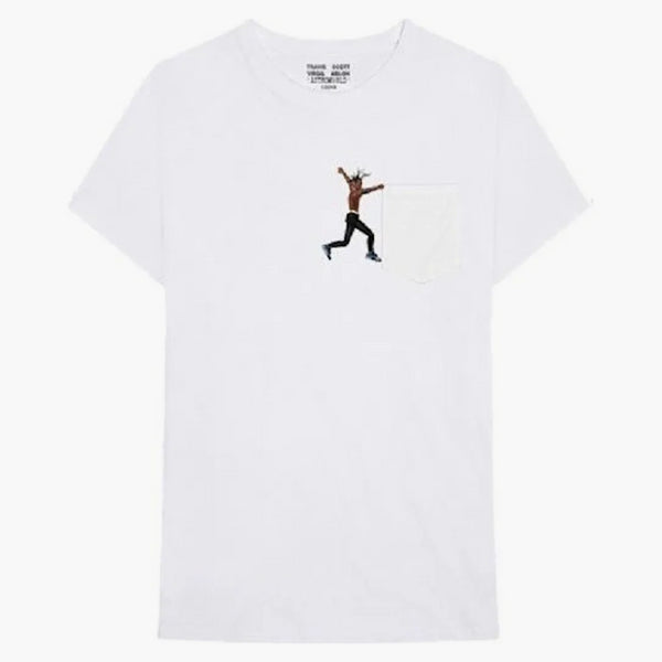 Travis Scott X Virgil Abloh By A Thread Tee (cactus Jack Version) White