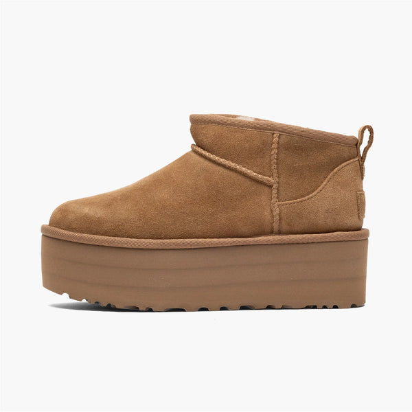 UGG Classic Ultra Mini Platform Boot Chestnut