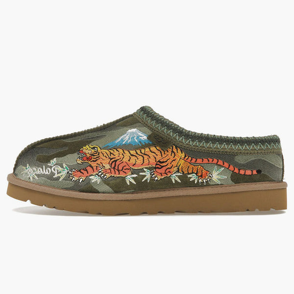 Ugg Tasman II Slipper Palace Brunt Olive Camo