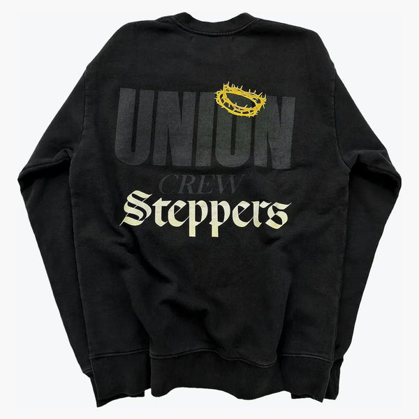 Union X Pglang Kendrick Lamar Big Steppers Tokyo Exclusive Crewneck Black