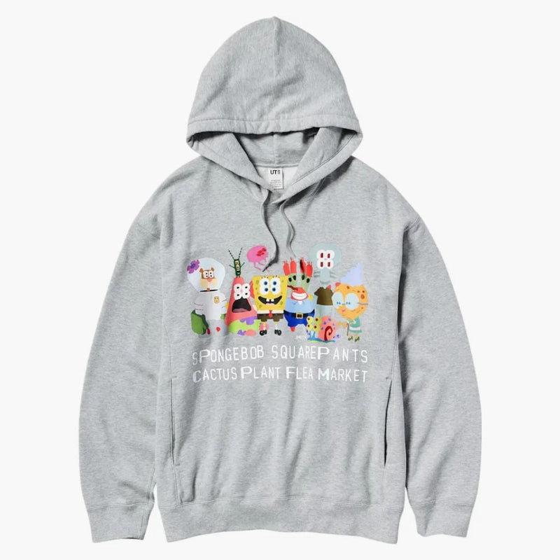 Uniqlo X Cpfm Spongebob Squarepants Hoodie Gray