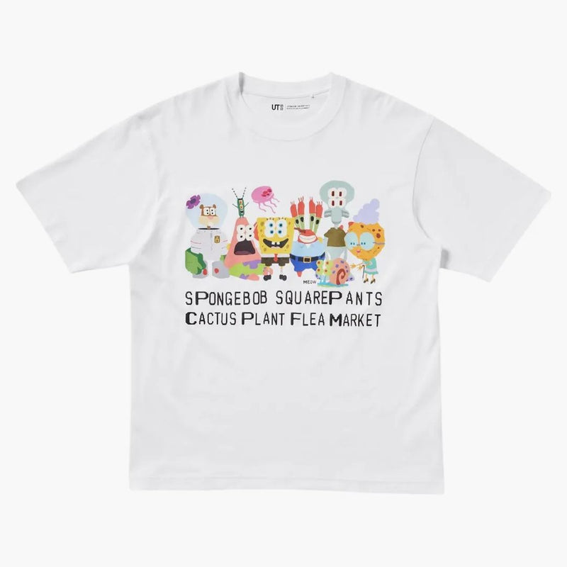 Uniqlo X Cpfm Spongebob Squarepants Ut Graphic Ii T-shirt White