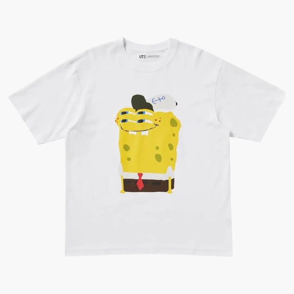 Uniqlo X Cpfm Spongebob Squarepants Ut Graphic T-shirt White