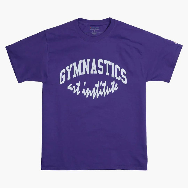 Virgil Abloh Brooklyn Museum Gymnastics Art Institute T-shirt Purple