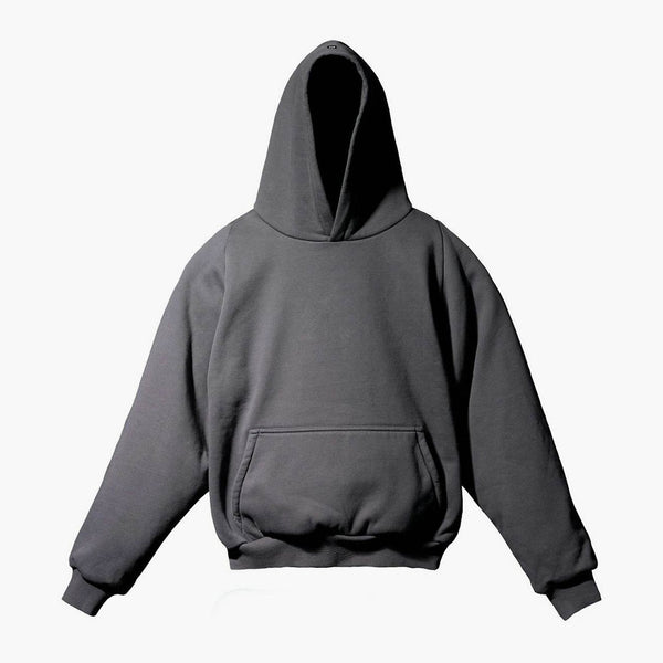 Yeezy Gap Logo Shrunken Hoodie Black