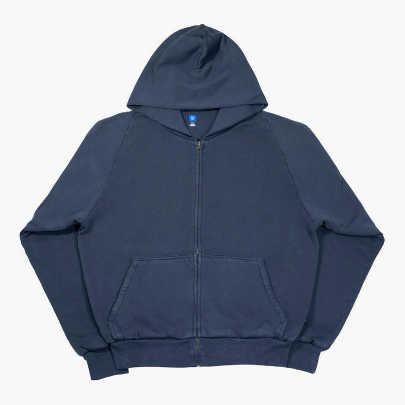 Yeezy x Gap Unreleased Zip Sweatshirt Hoodie Navy