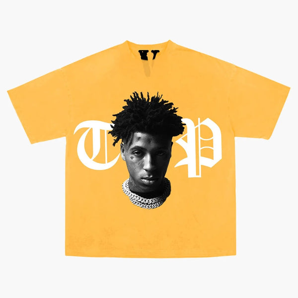 Vlone x Youngboy NBA pace a malapena giallo