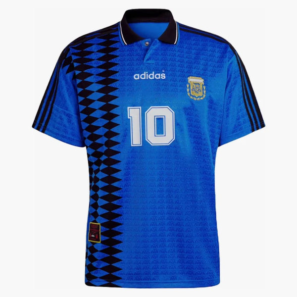 Adidas Argentina 1994 Away Jersey Blue